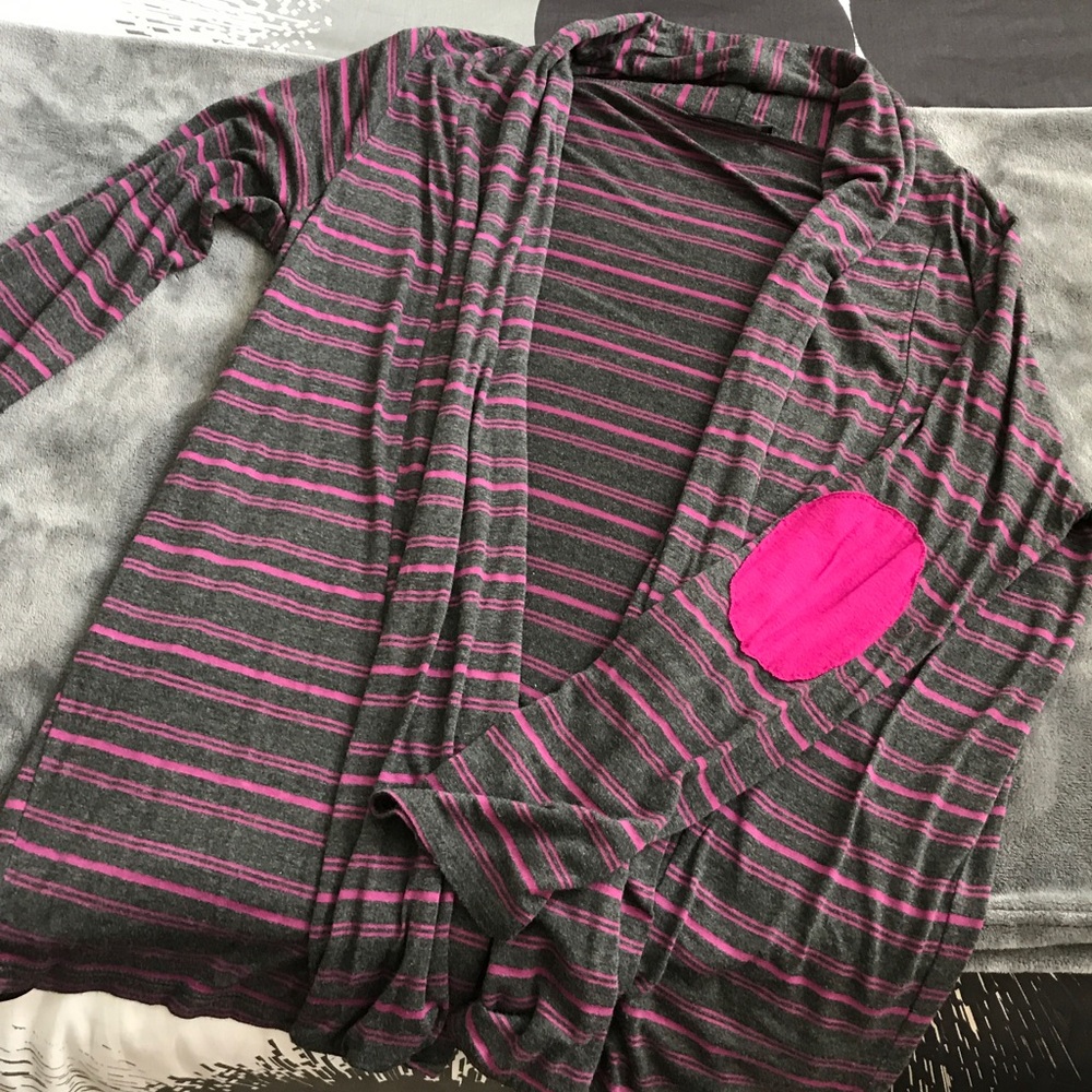 Comfy sweater with elbow patches